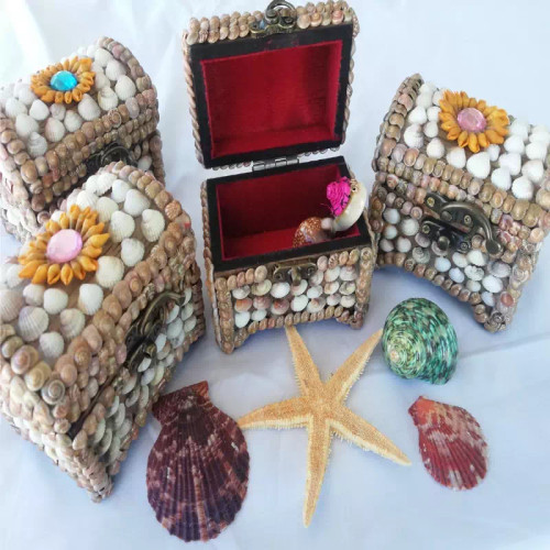 صندوقچه صدف کاری شده کوچک