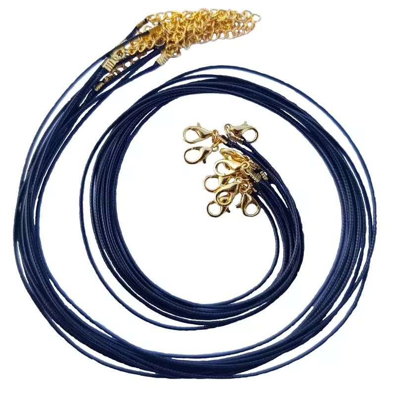 بند گردنبند مشکی اسپرت 10 عددی