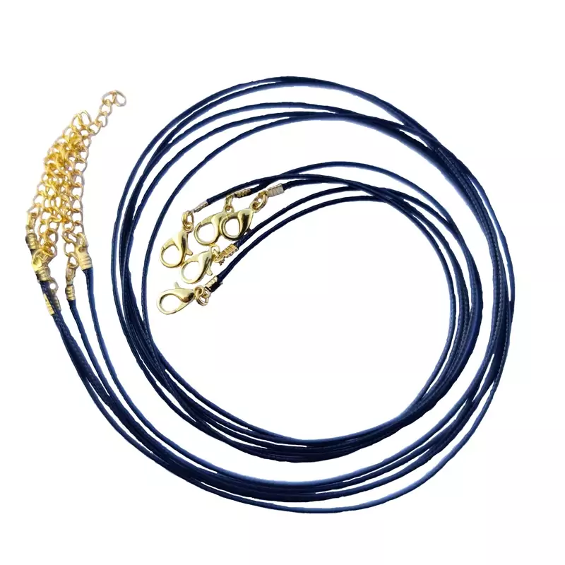 بند گردنبند مشکی اسپرت 5 عددی