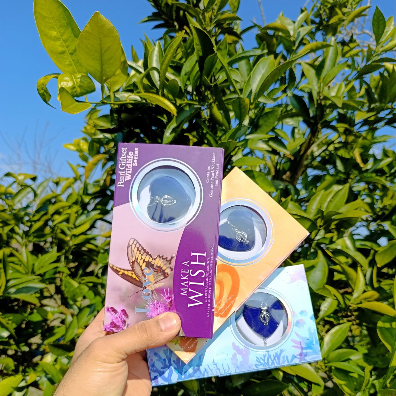 خرید گردنبند مروارید عشق