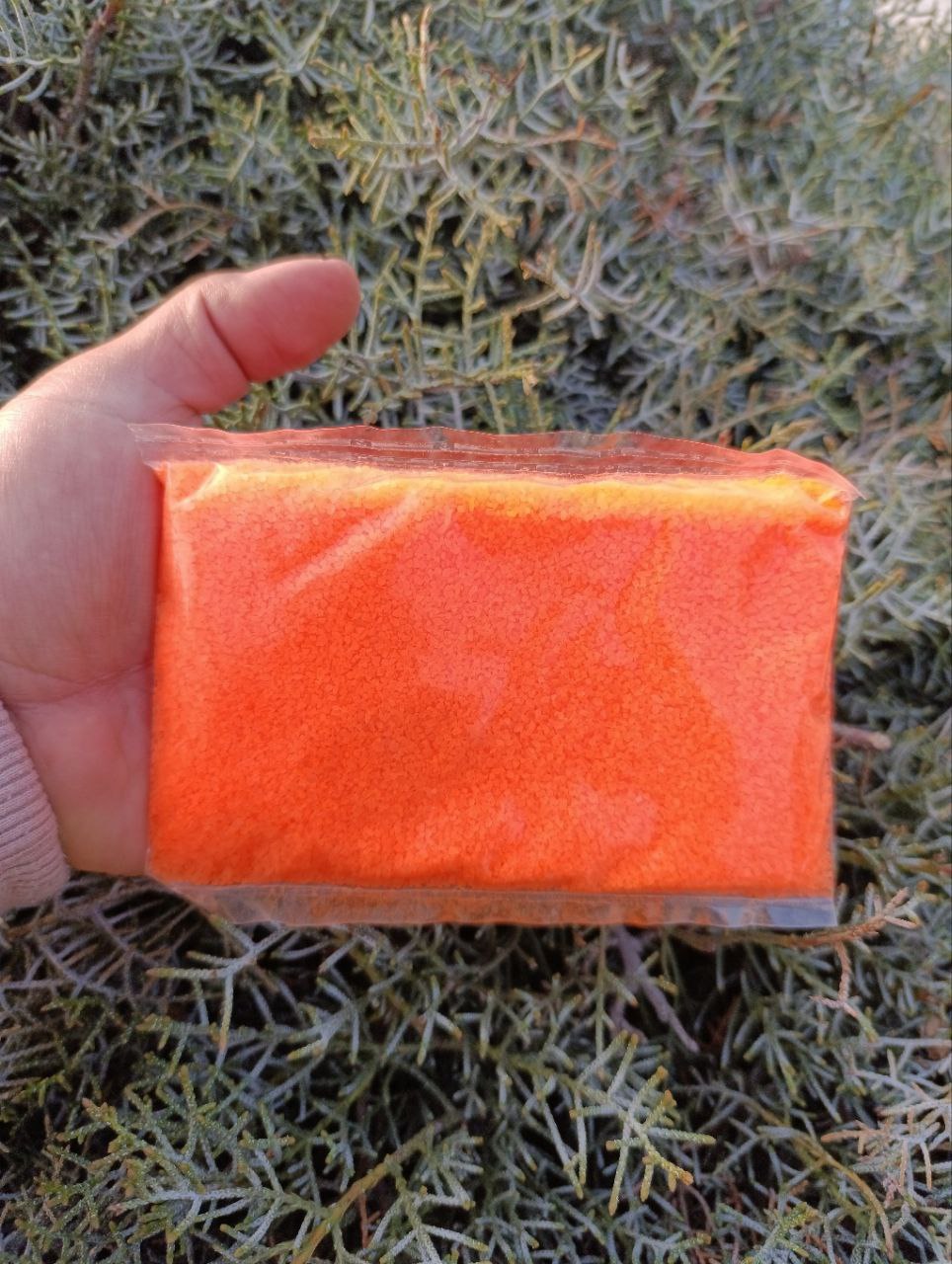 نمک رنگی - نارنجی