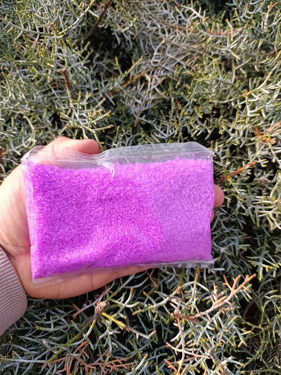 نمک رنگی - بنفش