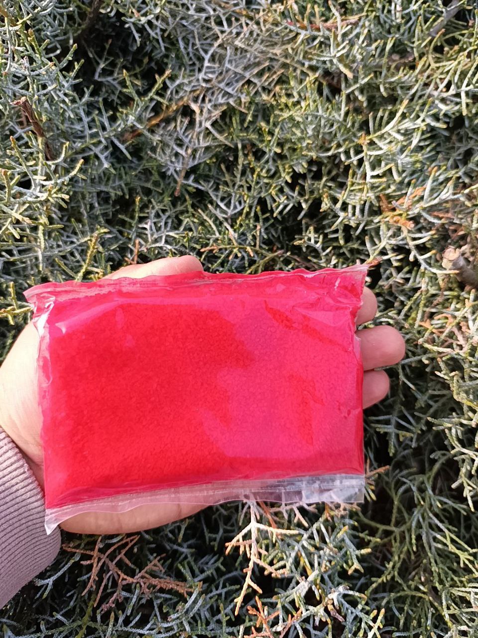 نمک رنگی - قرمز